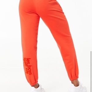 NWT Les Girls Les Boys Loose Fit Jogger- size XL